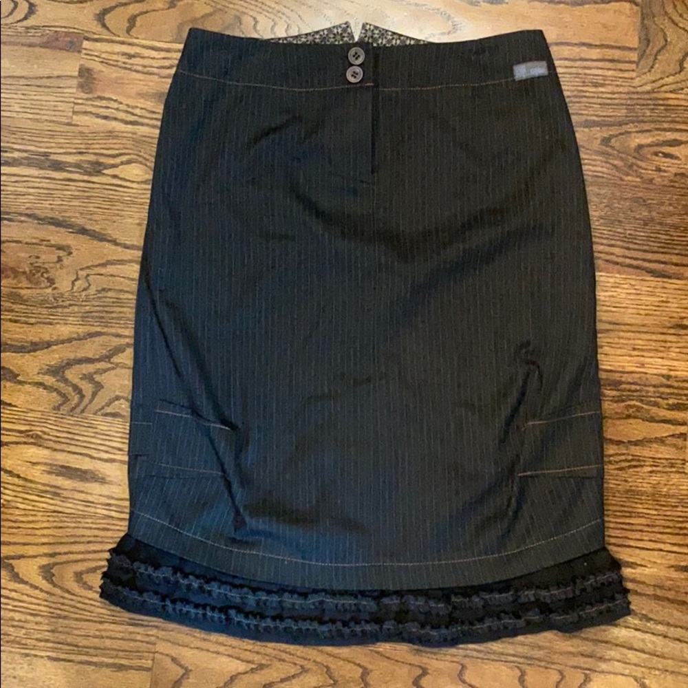 Cop. Copine striped pencil skirt